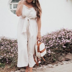 Linen jumpsuit